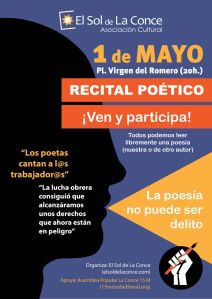 cartel recital poetico