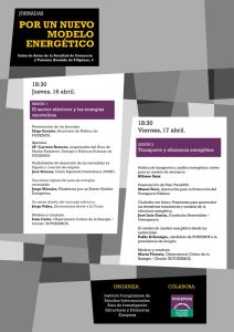 Jornada Modelo Energético