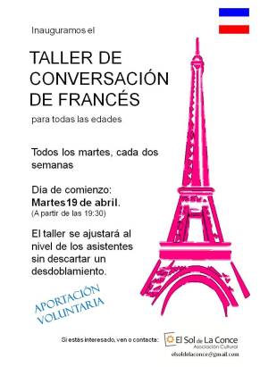 Taller de conversación de francés
