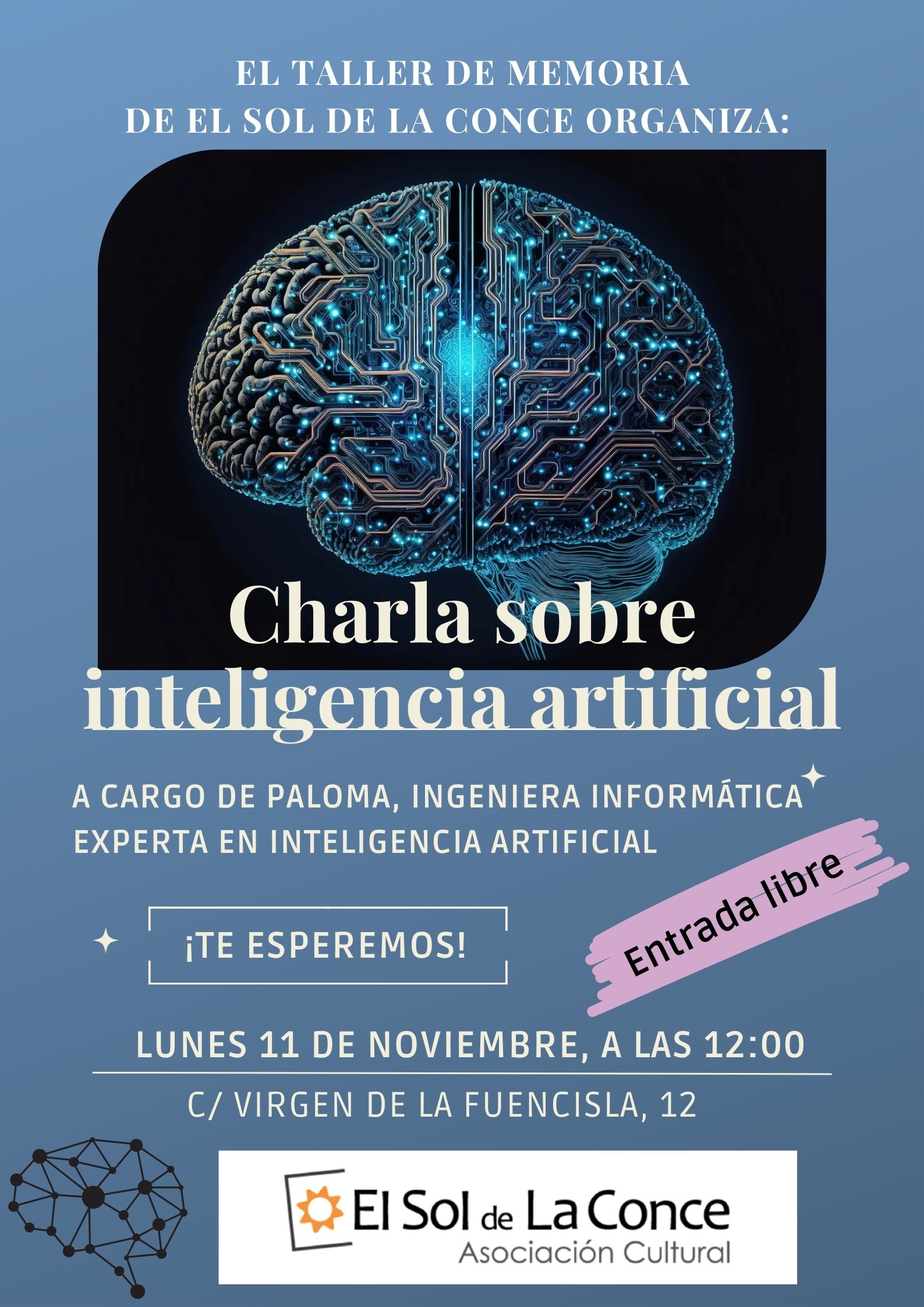 Charla sobre Inteligencia Artificial | Asociación Cultural